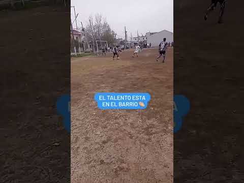 Talento de barrio papá...