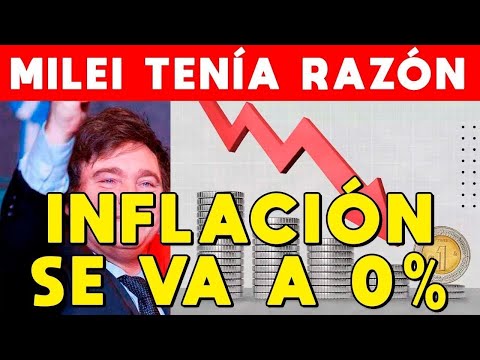 INFLACIÓN se va a 0% ⚠️ Milei tenía razón, ÉXITO económico HISTÓRICO en Argentina