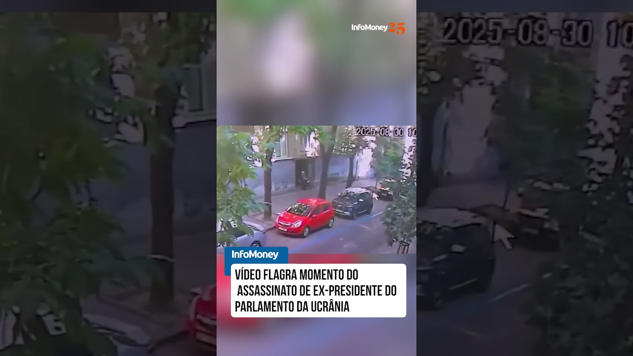 Vídeo mostra ataque que matou ex presidente do Parlamento ucraniano
