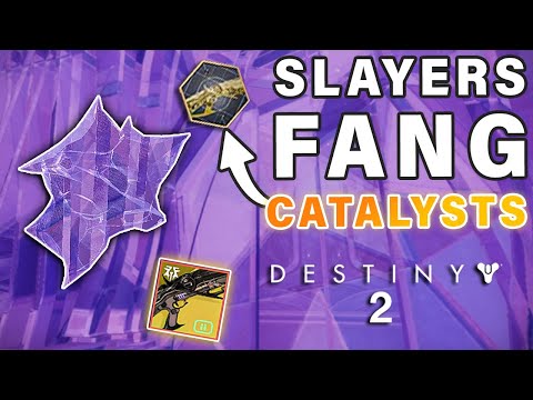 How to Get The Exotic Slayers Fang Catalysts | Allusory Anchor Locations GUIDE ► Destiny 2