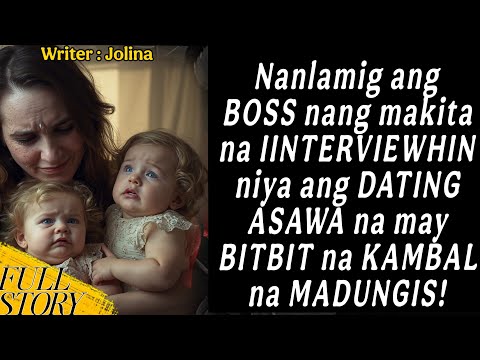 Nanlamig ang BOSS ng makita IINTERVIEWHIN niya ang DATING ASAWA na may BITBIT na KAMBAL na MADUNGIS 