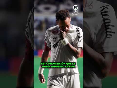 El INCREÍBLE esfuerzo que hizo Neymar por #Santos 🔥😱