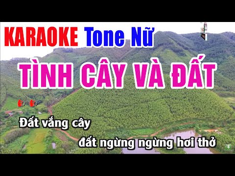 Tình Cây Và Đất Karaoke Tông Nữ – Beat Hay Nhất