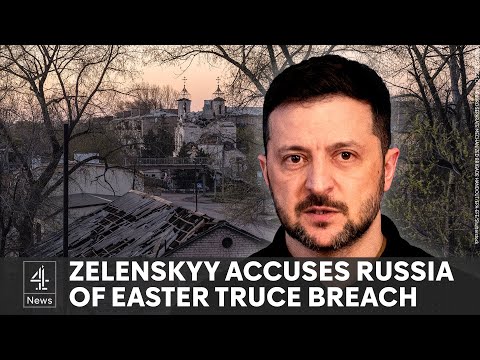 Russia and Ukraine accuse each other of breaking Easter truce