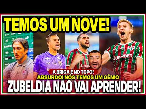 Fluminense vence Atlético Mineiro e se mantém líder do Brasileiro, apesar de críticas a Zubeldía