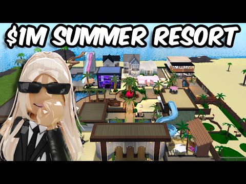 BUILDING A $1M SUMMER RESORT IN BLOXBURG