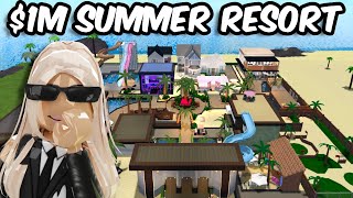 BUILDING A $1M SUMMER RESORT IN BLOXBURG