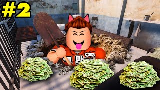 TRONG TÙ VẪN LÀM GIÀU! KIA VỪA ĐÀO HỐ VỪA LÀM CAI NGỤC TIN TƯỞNG-Prison Escape Simulator: Dig Out #2