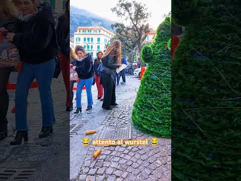 Pianta scherzo Napoli 😂#paura #humor #scherzo #bushman #bushmanprank #prank #pranks #reaction #fyp