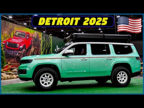 2025 Detroit Auto Show — Mopar Highlights (All Jeep Brand Vehicles + 5 Concepts) - PART 2