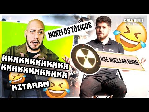 REAGINDO ao NUKE do LUCASZIN nos TÓXICOS de MG42 KKKKKKKKKKKKKKKKKKKK (COD MOBILE)