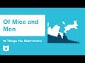 10 Uncommon Insights into Of Mice and Men