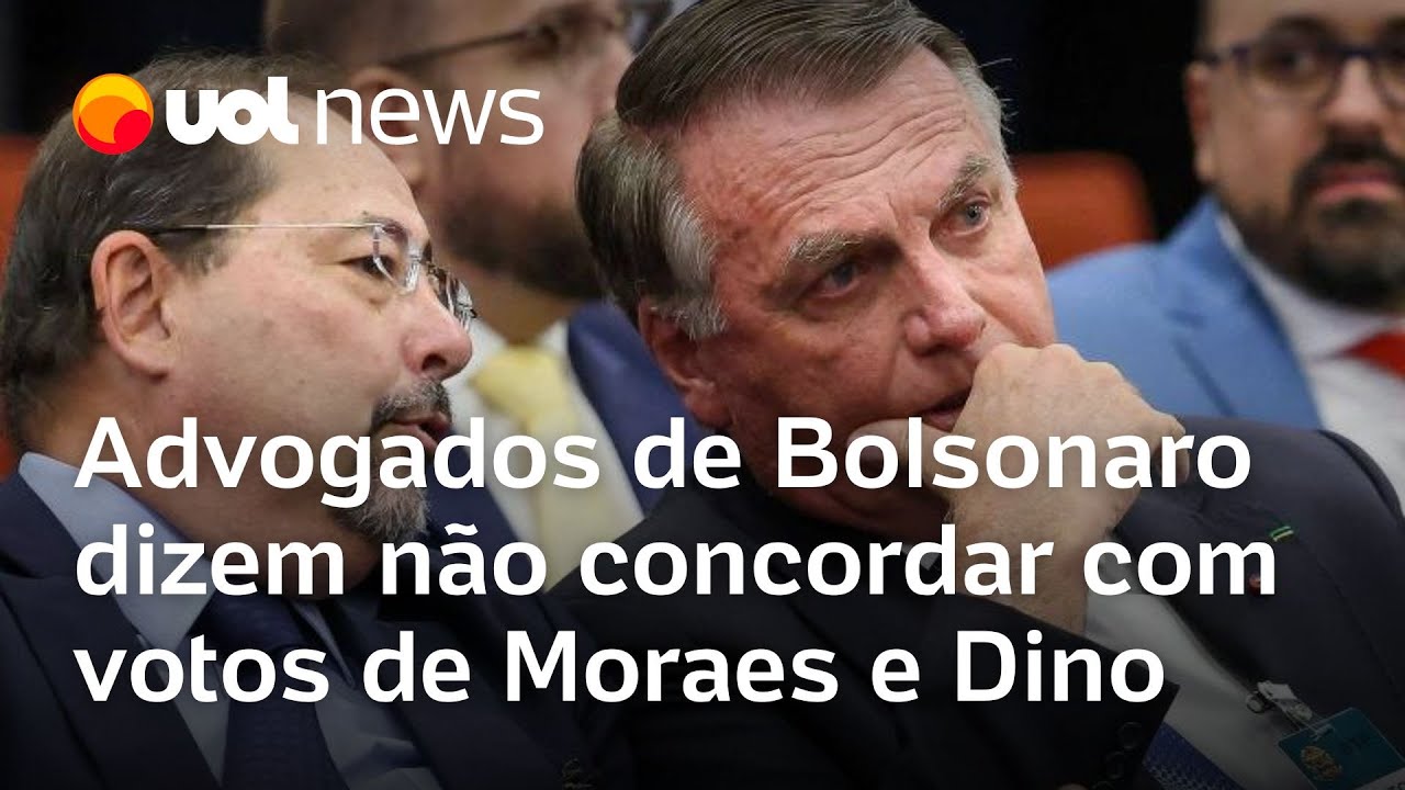 Advogados de Bolsonaro dizem não concordar com votos do STF, mas irão aguardar para se posicionarem