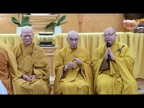 CUNG ĐÓN HT. TUYÊN LUẬT SƯ TRƯỞNG LÃO THÍCH QUANG NHUẬN & HT. GIÁO THỌ THÍCH TRÍ ĐỨC