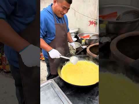 Delicious street food Eggs