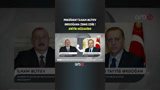 Prezident İlham Əliyev Ərdoğana zəng edib
