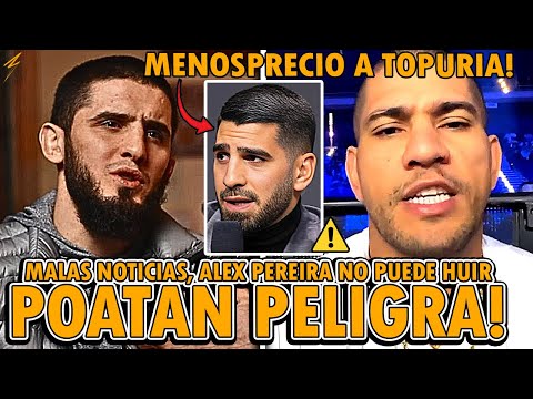 ⚠️¡ALEX PEREIRA EN PROBLEMAS! ¡NO SUBIRÁ AL PESO COMPLETO VS VOLKOV! ¡MAKHACHEV RECHAZA a TOPURIA!