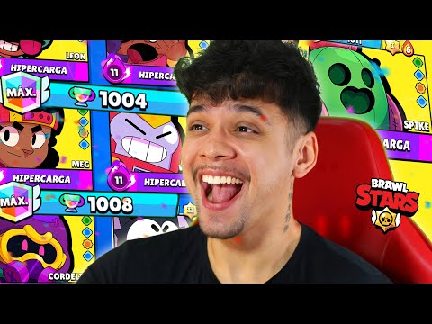 CHEGUEI a 1000 TROFÉUS COM TODOS os BRAWLERS LENDÁRIOS do JOGO 🔥🔥 *ÚLTIMO EP*