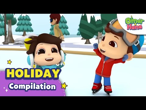 Omar & Hana's Holiday | Islamic Series & Songs For Kids | Omar & Hana English