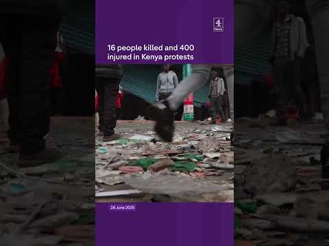 16 people killed and 400 injured in Kenya protests