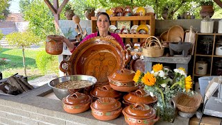 COMO CURAR TUS CAZUELAS Y OLLAS DE BARRO, POZOLE ROJO, Y DECORANDO EL JARDÍN!!