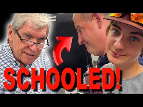 SILVER STACKING SON SCHOOLS CRYPTO-DAD IN FRONT OF DEALER!