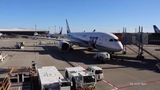All Nippon Airways ANA 787 Dreamliner Business Class Part 2 Tokyo - Brussels