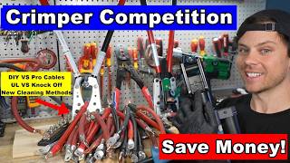 Crimper Competition Part 3! UL VS Budget Crimper, Pro VS DIY and Secret Crimping Method!