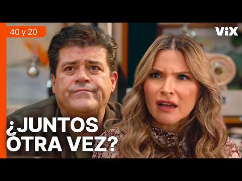 Cami quiere unir a los papás de Lucas para que también sean sus papás | 40 y 20 | ViX