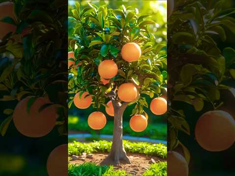 This Tiny Orange Tree Could Feed a Family! 🍊