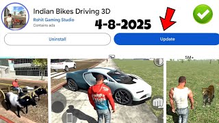 NEW UPDATE आ गया ALL CHEAT CODES? IN INDIAN BIKE DRIVING 3D NEW UPDATE 2025