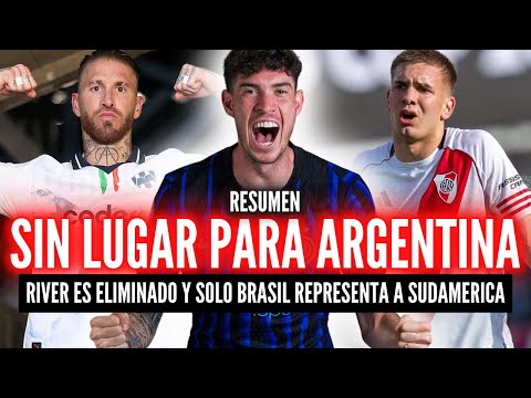 INTER 2-0 RIVER PLATE🏆CLASIFICARON TODOS LOS BRASILEÑOS💥RIVER Y BOCA JUNTOS EN EL AVIÓN DE RETORNO