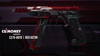 CZ75-Auto Red Astor Gameplay