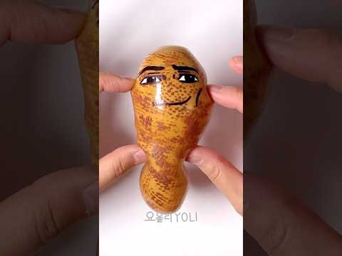 역재생⏪ 로블록스 너겟 밈🍗 말랑이 만들기 - Reverse⏪ DIY Roblox Gegagedigedagedago Nugget Meme🍗 Squishy with nano tape