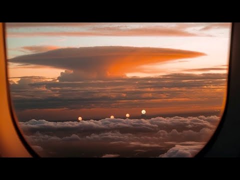 Flying Lights & Planes: A Mesmerizing Descent to Warsaw, Poland