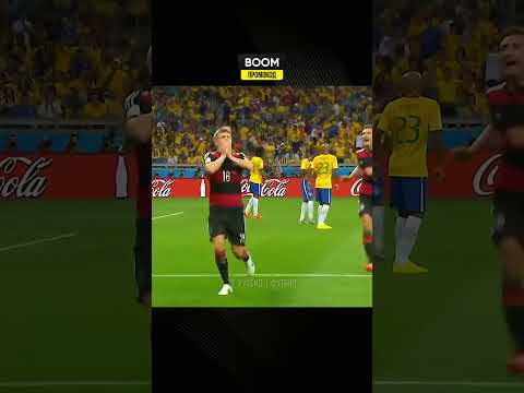 😱🔥Германия уничтожила Бразилию на их земле! ЧМ 2014 1/2 #shorts #football