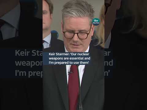 Keir Starmer: Nuclear weapons are essential and I'm prepared to use them #shorts