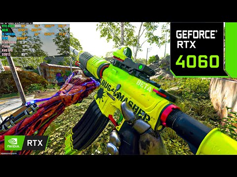 Call of Duty : Black Ops 6 | RTX 4060 8GB + i5 14600K