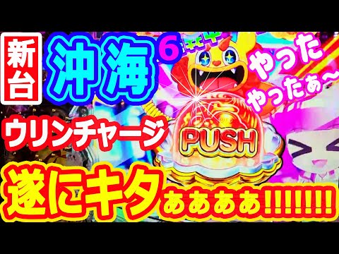 遂にキタ★ウリンチャージ★Ｗテンパイ♪♪『Pスーパー海物語IN沖縄6』
