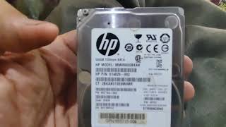 How to use HP Satta Hard Drive 7200 Rpm