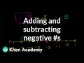 Adding and Subtracting Negative Numbers Explained