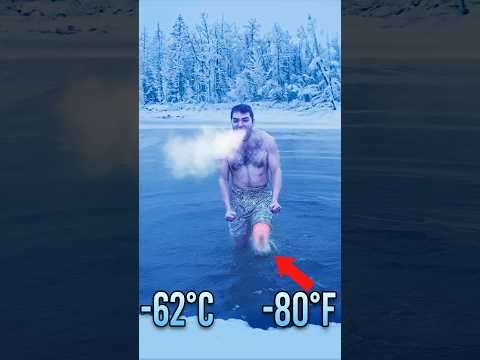 Would you dare do this? (-62°C, 80°F)