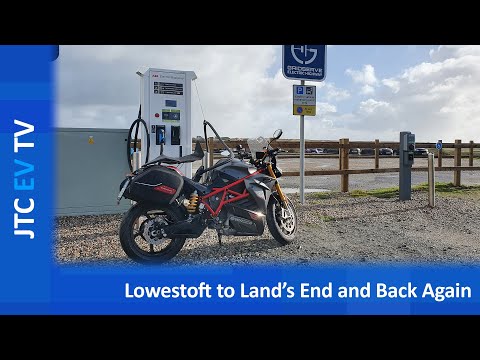1000 Mile Weekend on the Energica Eva Ribelle (Lowestoft to Land's End and Back Again)