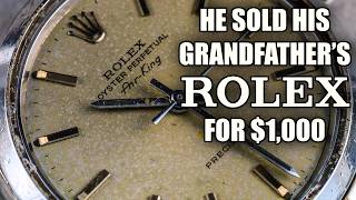 Vietnam War Relic - Restoring a 1969s Pilot's Rolex Air King