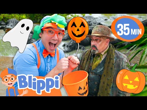 Blippi’s Spooktacular Alligator Trick or Treat Hunt! | BEST OF BLIPPI | Educational Videos for Kids