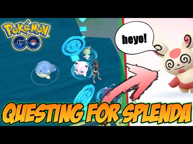 Pokemon GO | Questing For SPLENDA ? | Shiny Hunting