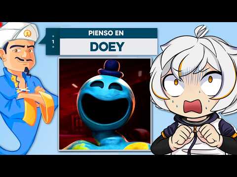 ENCONTRE A LOS PERSONAJES DE POPPY PLAYTIME 4 EN AKINATOR COMPLETO