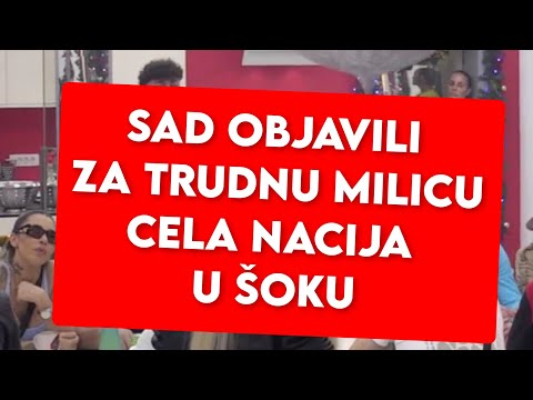 TERZA VAN SEBE, OBJAVILI SAD ZA MILICU