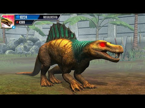 NEW! MEGALOCEVIA Super Hybrid - Boss Battle | Jurassic World The Game