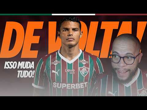 Thiago Silva retorna ao Fluminense para reforçar defesa e lutar por títulos
